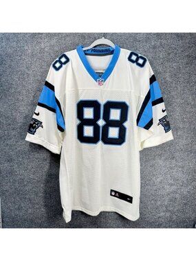 Nike On Field Elite Carolina Panthers Greg Olsen Jersey Men’s 52 XXL White #88